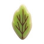 Mini leaves white choc Vert et or 4 designs
