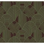 MODERN LEAVES TRANSFER SHEET,40X25CM, 17PC