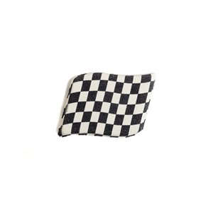 Checkered Flag, White Chocolate, 60 pcs