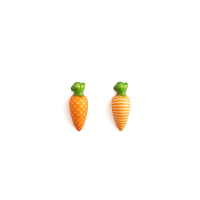 CARROT DUO, WHITE COMPOUND, 1.6X4.1CM, 114PC