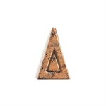 PAINTED TRIANGLES, DARK CHOC, 136 PCS 