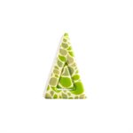 PAINTED TRIANGLES, WHITE CHOC, 136 PCS 