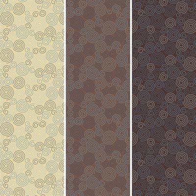 SWIRL DOTS TRANSFER SHEET, 9.8 IN X 15.7 IN, 17 SHEETS