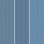 BLUE VINES TRANSFER SHEET,  9.8 IN X 15.7 IN, 17 SHEETS
