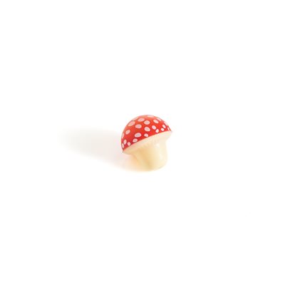 3D MUSHROOM, WHITE CHOC, 1.18 IN Ø, 88PCS