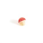 3D MUSHROOM, WHITE CHOC, 1.18 IN Ø, 88PCS