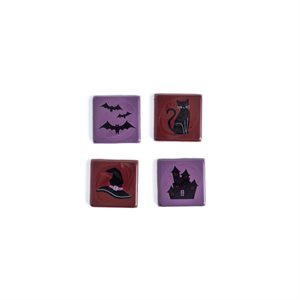 HALLOWEEN SPIRIT, DARK COMP, 1.2 IN X 1.2 IN, 176 PCS