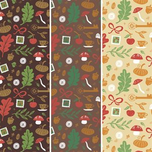 FALL SPIRIT TRANSFER SHEET, 15.7 IN X 9.8 IN, 17 SHEETS