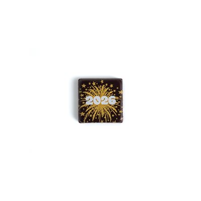 2026 PLAQUETTE, DARK CHOC, 1 IN X 1 IN, 216 PCS