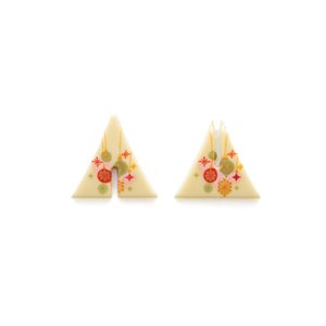 DIY 3D HOLIDAY TREE, WHITE CHOC, 60 PCS, 30 SETS 
