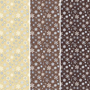 SNOWFLAKES, TRANSFER SHEET, 15.7 IN X 9.8 IN, 17 SHEETS 