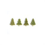 CHRISTMAS TREE ASSORTMENT, WHITE COMP, 36 PCS