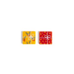 HOLIDAY BOX DUO, WHITE COMP, 1.1 IN X 1.1 IN, 176 PCS