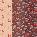 BERRY HEARTS TRANSFER SHEETS, 17 SHEETS