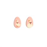 DUCK EGG DUO, WHITE COMP, 1.1 IN X 1.7 IN, 128 PCS 