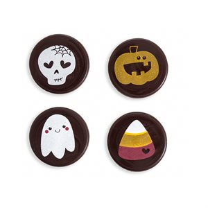 HALLOWEEN ASSORTMENT, DARK CHOC, 176PC