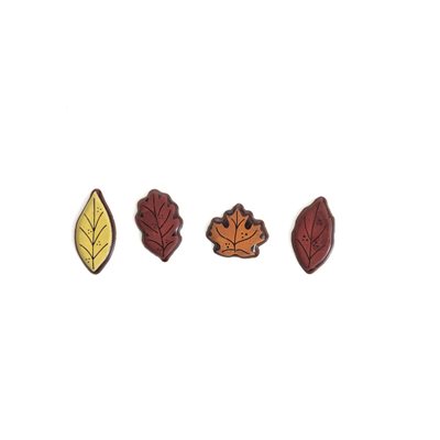 MINI AUTUMN LEAVES ASSORTMENT, DARK CHOCOLATE, 300PC