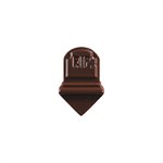SMALL GRAVESTONES DARK CHOC RIP 3 DESIGNS 3,6X2,4 CM
