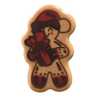 DECORATIONS CHOC BC BISCUITS GOURMANDS 7 DESIGNS 3 CM