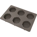 SILICONE MOULD MOUCHARABIEH FOR 6 PIECES Ø 7 CM