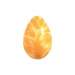 HALF-SHELLS EGGS WHITE CHOC GRAVURE 3 DESIGNS 3,4X2,3 CM