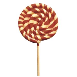 Blisters Lollipops Candy for 27 prints ø 7.4 cm and sticks