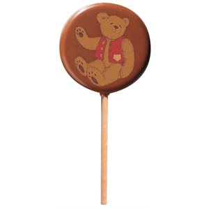 Blisters Lollipops Nounours for 45 prints ø 5.4 cm and sticks