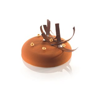 Moulds entremet rounded flat round for 100 pieces Ø 14 cm D 4 cm