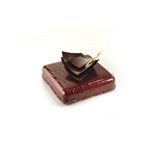 Moulds entremet rounded flat square f. 100 pieces 16x16 cm D4 cm