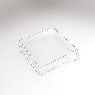 Moulds entremet rounded flat square f. 100 pieces 18x18 cm D4 cm