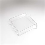 Moulds entremet rounded flat square f. 100 pieces 18x18 cm D4 cm