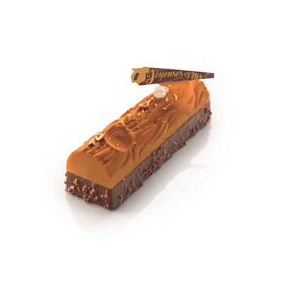 Moulds yule logs topping Rondin for 30 pieces 23.6x6.6 cm