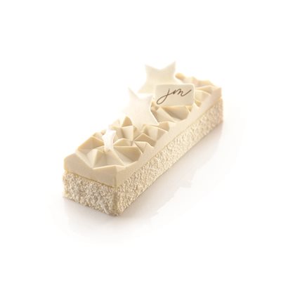 Moulds yule logs topping Eminence for 30 pieces 23.6x6.6 cm