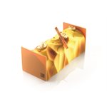 Moulds yule logs Facette for 10 pieces 54x7 cm D 8 cm