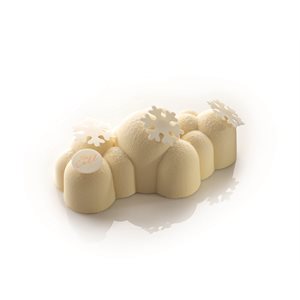 Moulds yule logs Nuage for 30 pieces 20x11 cm D 7 cm