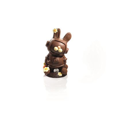 Moules Lapin astronaute for 6 pieces 15x9.2 cm