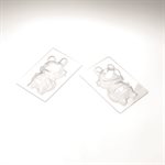 Moules Lapin astronaute for 6 pieces 15x9.2 cm