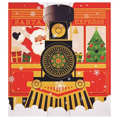 Advent calender Santa express to fill