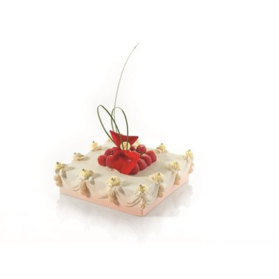 Moulds entremet Pastry frame for 10 pieces 57x37 cm H.3.5 cm