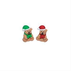 3D XMAS BEAR DUO, SUGAR 42 PC