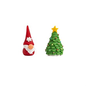 GNOME AND TREE DUO MARZIPAN 5CM, 60PC