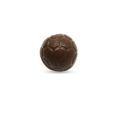 MILK CHOCOLATE SOCCER BALL TRUFFLE, 1 IN Ø, 56 PCS