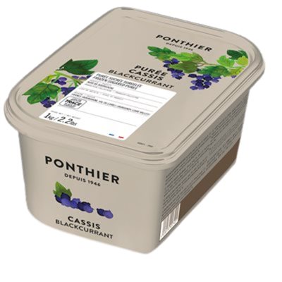 FROZEN PUREE, BLACKCURRANT (CASSIS), 1 KG