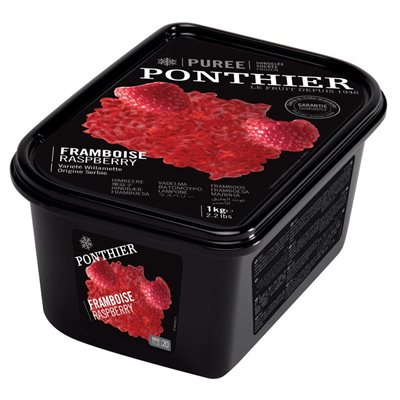 FROZEN PUREE, RASPBERRY, 1 KG