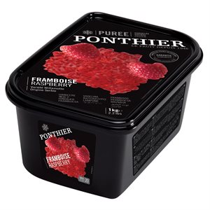 FROZEN PUREE, RASPBERRY, 1 KG