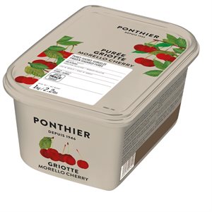 FROZEN PUREE, MORELLO CHERRY, 1 KG