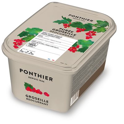 FROZEN PUREE, REDCURRANT, 1 KG