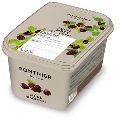 FROZEN PUREE, BLACKBERRY, 1 KG