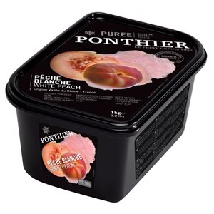 FROZEN PUREE, WHITE PEACH, 1 KG