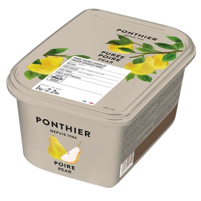 FROZEN PUREE, PEAR WILLIAMS, 1 KG